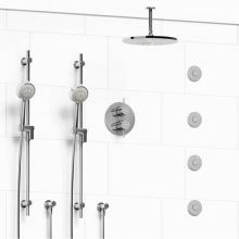 Riobel Canada KIT#783PATMC-6 - Type T/P (thermostatic/pressure balance) 3/4'' double coaxial system with 2 hand shower