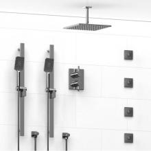 Riobel Canada KIT#783PFTQC-6 - Type T/P (thermostatic/pressure balance) 3/4'' double coaxial system with 2 hand shower