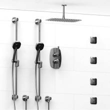 Riobel Canada KIT#783VYC-6 - Type T/P (thermostatic/pressure balance) 3/4'' double coaxial system with 2 hand shower