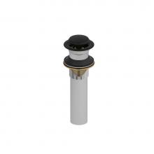 Riobel Canada DL150BK - Lavatory Push Drain Without Overflow