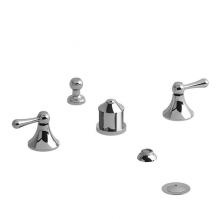 Riobel Canada MA09LC - 4-piece bidet faucet with integrated vacuum breaker