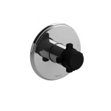 Riobel Canada TMMRD44XCBK - 2-way no share Type T/P (thermostatic/pressure balance) coaxial valve trim