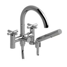 Riobel Canada PA06+C - 6'' tub filler with hand shower