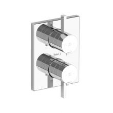 Riobel Canada PFTQ83C - 4-Way Type T/P (Thermostatic/Pressure Balance) 3/4'' Coaxial Complete Valve