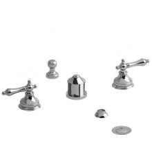 Riobel Canada RT09LC - 4-piece bidet faucet with integrated vacuum breaker