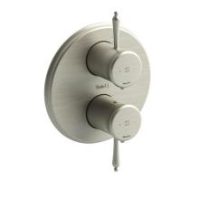 Riobel Canada RT83BN - 4-way Type T/P (thermostatic/pressure balance) 3/4'' coaxial complete valve