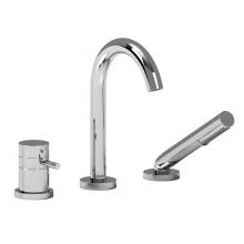 Riobel Canada RU19C - Riu™ 3-Hole Deck Mount Tub Filler