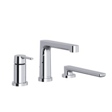 Riobel Canada TNB16C - 3-piece Type P (pressure balance) deck-mount tub filler with Handshower trim
