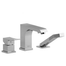 Riobel Canada TZO10C - 3-piece deck-mount tub filler with hand shower trim