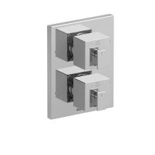 Riobel Canada TZOTQ88C - 4-way no share Type T/P (thermostatic/pressure balance) coaxial valve trim