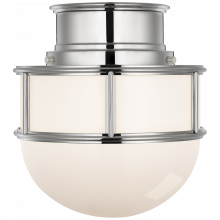 Visual Comfort & Co. Signature Collection CHC 4130PN-WG - Martil 8" Flush Mount