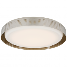 Visual Comfort & Co. Signature Collection KW 4082PN-WG - Precision 18" Round Flush Mount