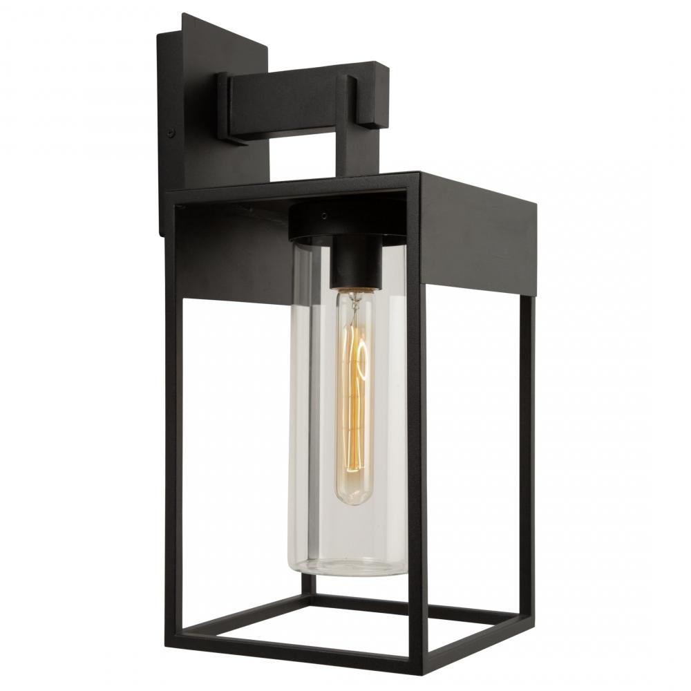 Weybridge 1-Light Outdoor Wall Light Black