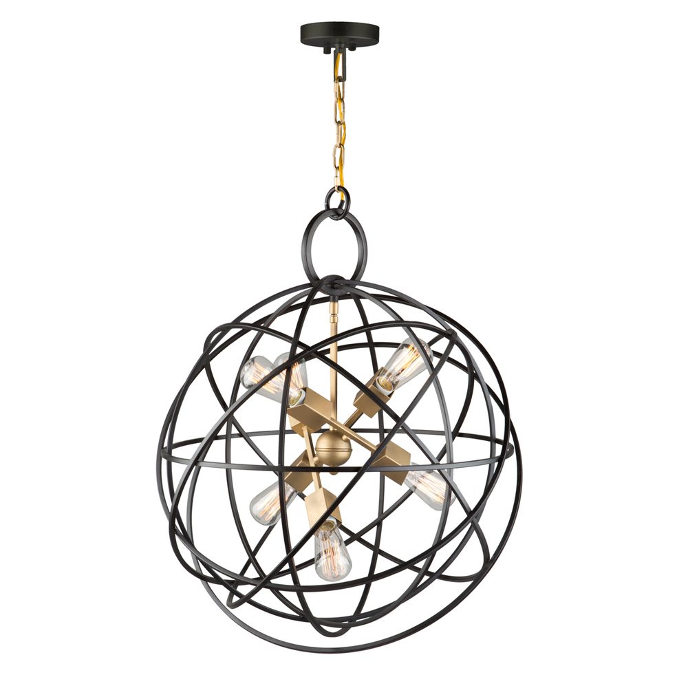 Orbit 6-Light Chandelier