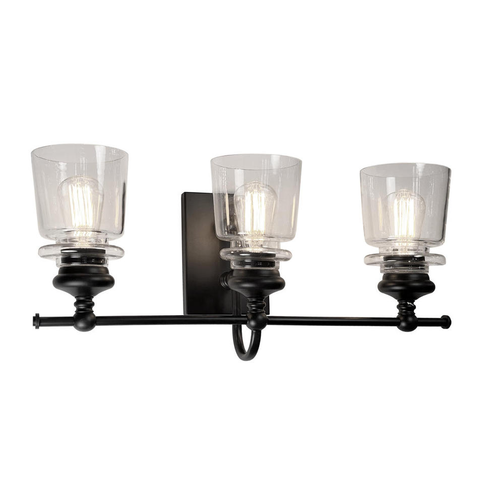 Castara 3 Light Wall Light AC11593BK