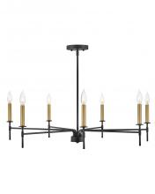 Lark Canada 83077BK - Large Single Tier Chandelier