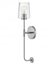 Lark Canada 83450BN - Large Single Light Tall Sconce