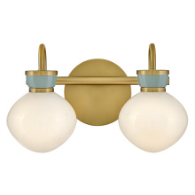 Lark Canada 85592LCB-SF - Small Two Light Vanity