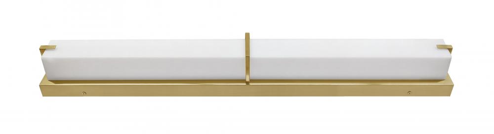 Misty Vanity Wall Satin Brass