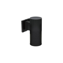 Avista Lighting Inc A1102R-BK - Cylinder Outdoor Wall Sconce 1-Light Black -Round 10"