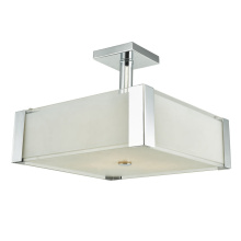 Avista Lighting Inc A2843-11 - Urban Semi-flush Mount Square 3-Light Brushed NIckel