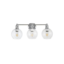 Avista Lighting Inc A3213CH - Avista Ash Vanity Wall Light 3-Light Chrome