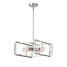 Avista Lighting Inc A4715CH - Korson 16" 4-Light Chrome Pendant