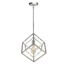 Avista Lighting Inc A5912PN - Geometric 12" Pendant Polished Nickel