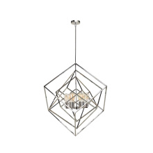 Avista Lighting Inc A5930PN - Geometric 30" Chandelier Polished Nickel