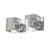 Avista Lighting Inc A73012-7 - Zoe Vanity Wall Light 2-Light Chrome