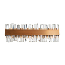 Avista Lighting Inc A7813AB - Avista Geo Vanity Wall Light 23" Antique Brass -LED