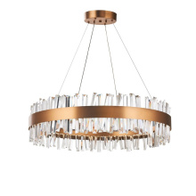 Avista Lighting Inc A7830AB - Geo Chandelier 30" Antique Brass-LED