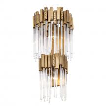 Varaluz 309W02LHG - Matrix 2-Lt 2-Tier Sconce - Havana Gold