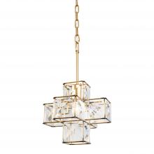 Varaluz 329P01CG - Cubic 1-Lt Pendant - Calypso Gold