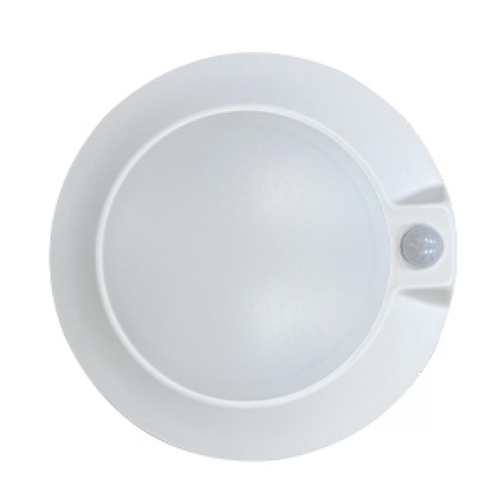 7 IN LED CEILING LUMINAIRE DISK LIGHT MOTION SENSOR 14 W 120 V 4000K W HITE 1 000 LM ROUND