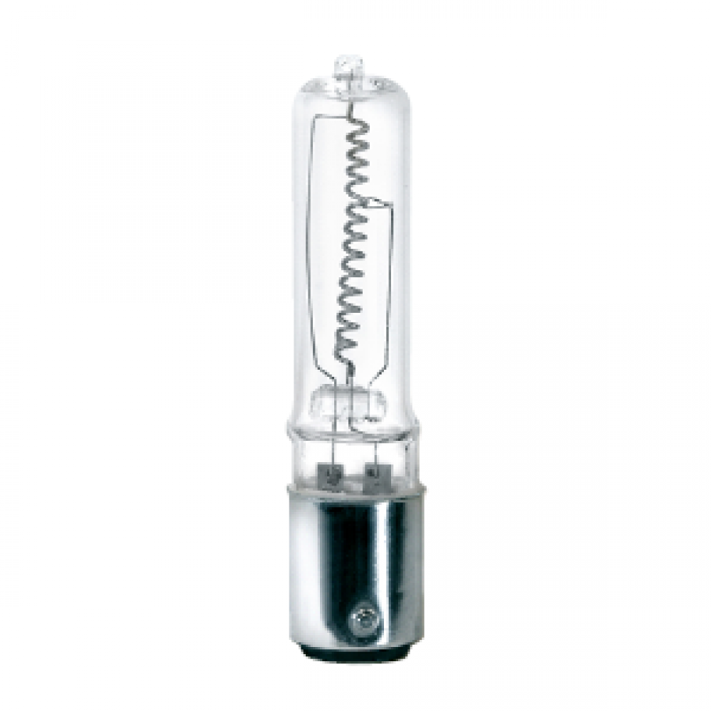 HALOGEN JD 100W 130V BA15d CLEAR STD