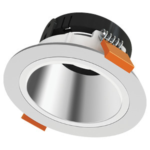 LUMEINA TRIM 4IN CHROME-SILVER REFLECTOR ROUND