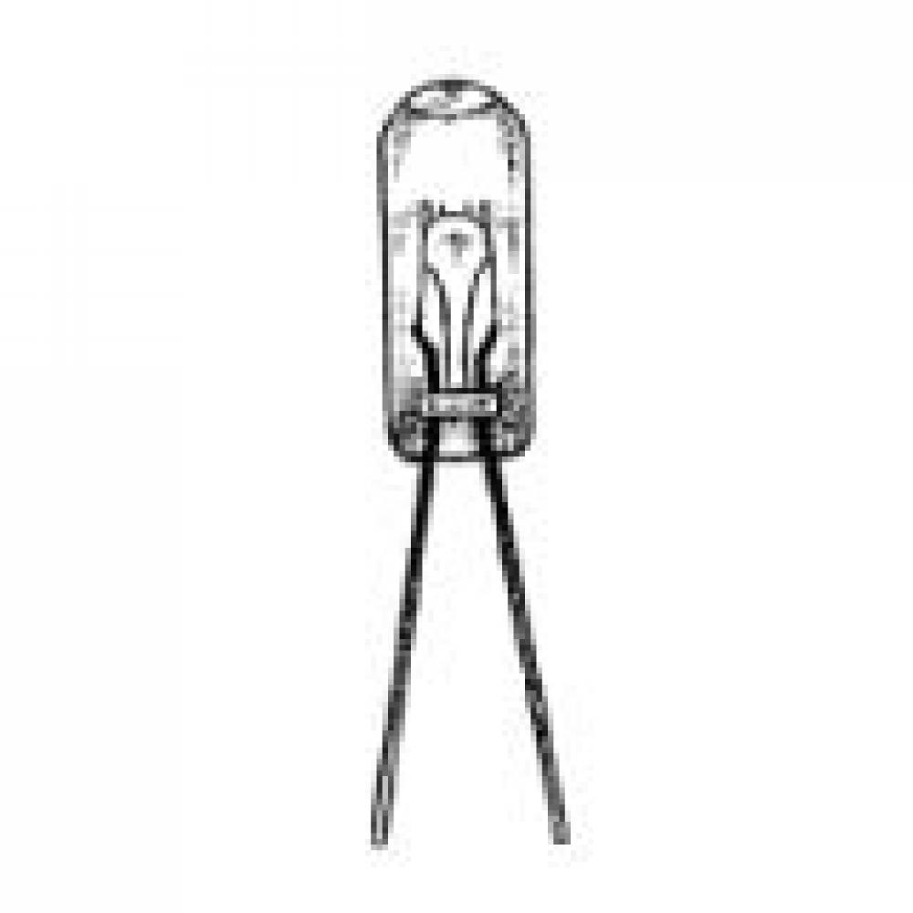 MINIATURE LAMP ANSI:683 T-1.75 14V 0.08A WIRE TERMINAL CLEAR 10 PACK STD