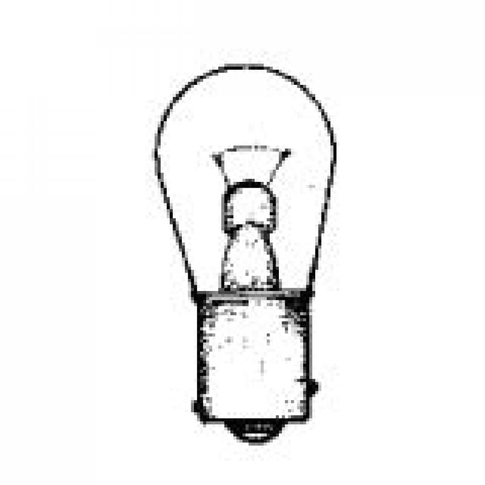 MINIATURE LAMP ANSI:1680 S-8 6V 4.1A 24.6W BA15s CLEAR STD