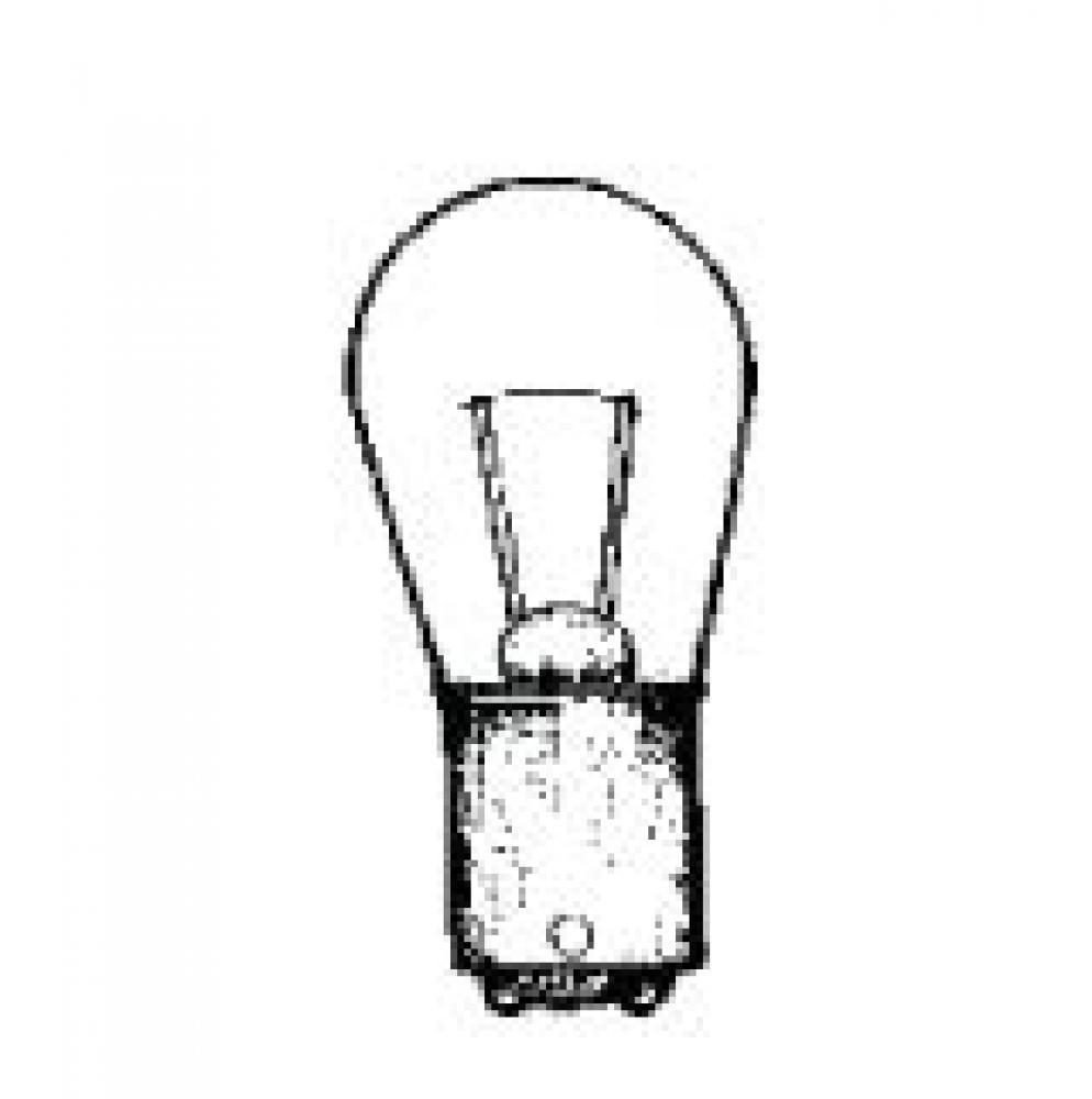 MINIATURE LAMP ANSI:EMS-1118 S-8 12V 1.5A 18W BA15d CLEAR STD