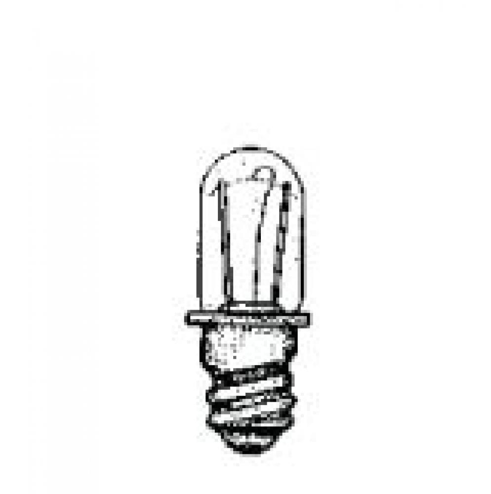 MINIATURE LAMP ANSI:1767 T-1.75 2.5V 0.2A MIDGET SCREW E5 CLEAR STD