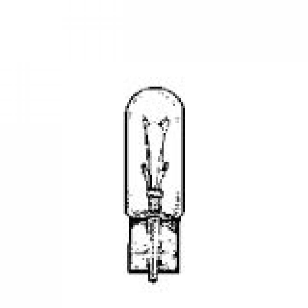 MINIATURE LAMP ANSI:56 T-1.75 5V 0.115A WEDGE CLEAR STD