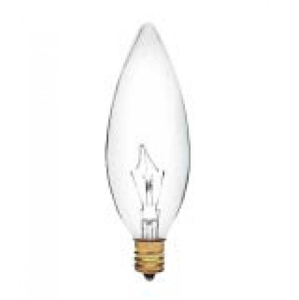 INCANDESCENT 25W B10 E12 130V CLEAR STD