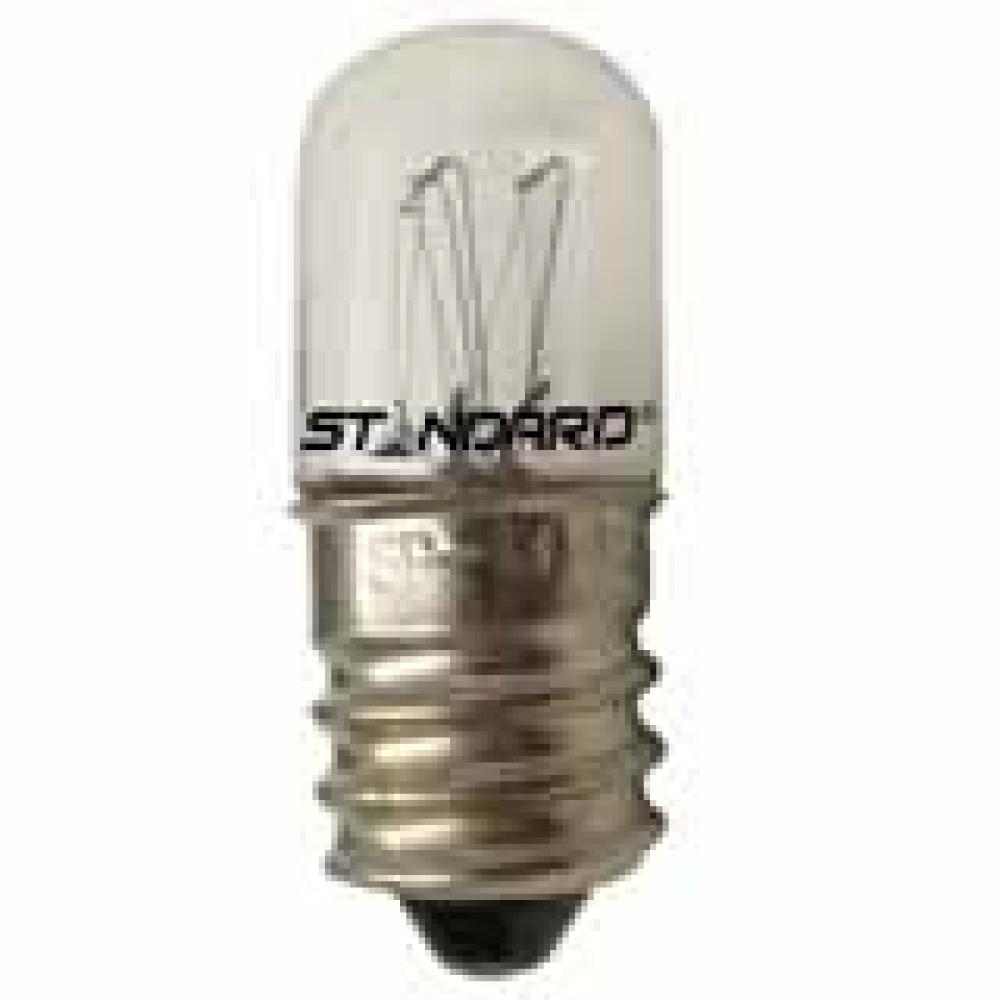 MINIATURE LAMP ANSI:SP-43 T-4 125V 0.048A 6W E12 CLEAR STD