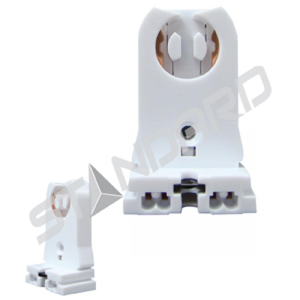 FLUORESCENT SOCKET MED BIPIN G13 BASE T8/T12 TALL PROFILE WITH CENTER SC REW/SLIDE 660W 600V STD