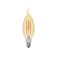 Stanpro (Standard Products Inc.) 67761 - LED Filament Lamp CA11 E12 Base 4.5W 120V 22K 350LM Amber Vertical Dim S tandard DESIGN