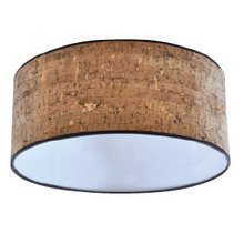 Stanpro (Standard Products Inc.) 65686 - 11 IN LED CEILING SHADE FOR TRADITIONAL CORK ROUND DRUM