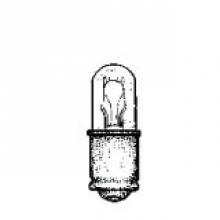 Stanpro (Standard Products Inc.) 22016 - MINIATURE LAMP ANSI:M6201 T-1.75 60V 0.02A S4s/8 CLEAR STD