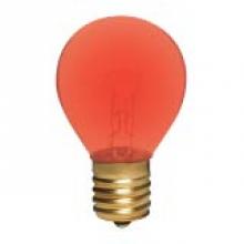 Stanpro (Standard Products Inc.) 50801 - INCANDESCENT COLORED 10W S11 E17 130V TRANSPARENT RED STD