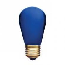 Stanpro (Standard Products Inc.) 52211 - INCANDESCENT COLORED 11W S14 E26 130V CERAMIC BLUE STD